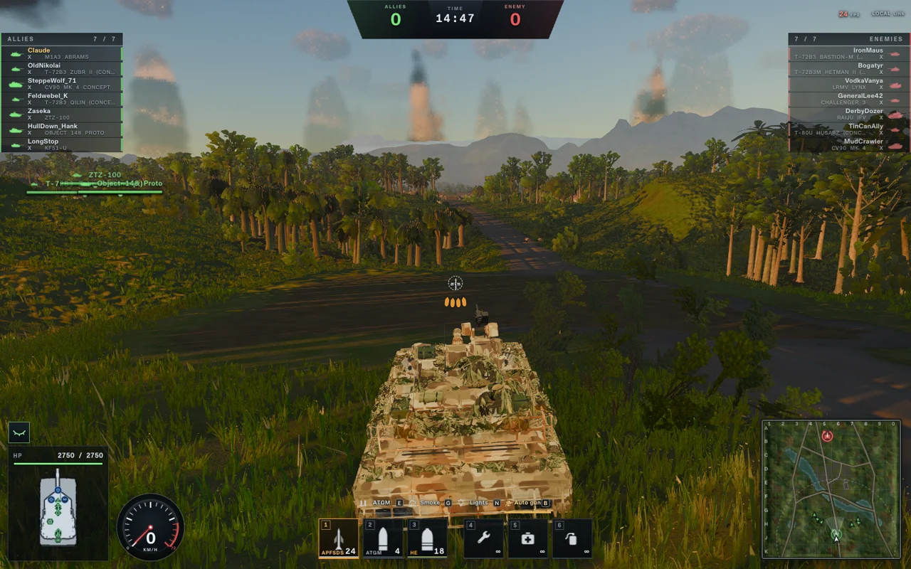 Claude of Tanks screenshot