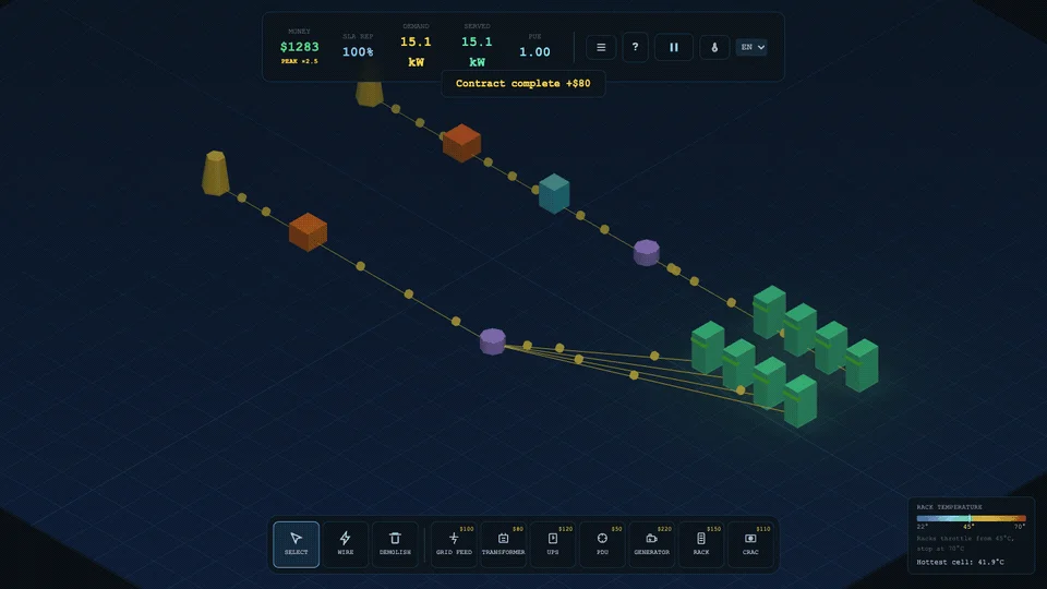 Datacenter Survival screenshot