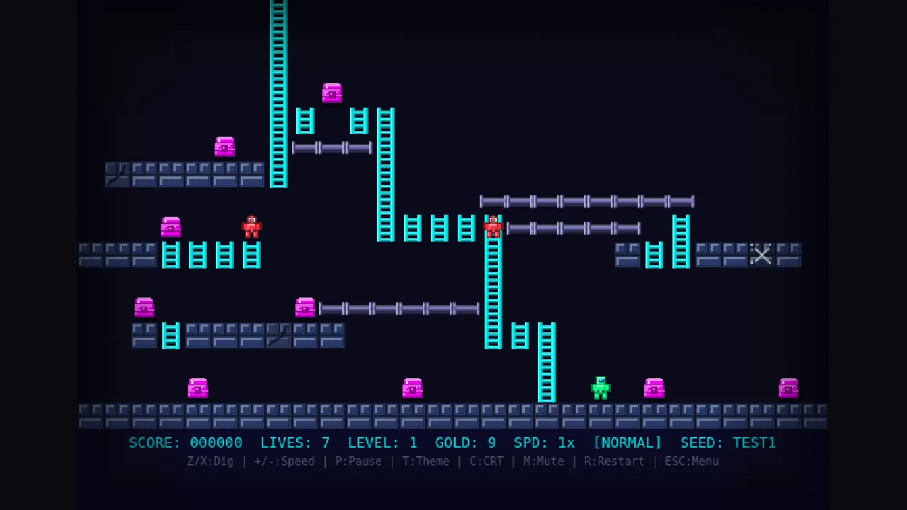 Lode Runner 2099 screenshot