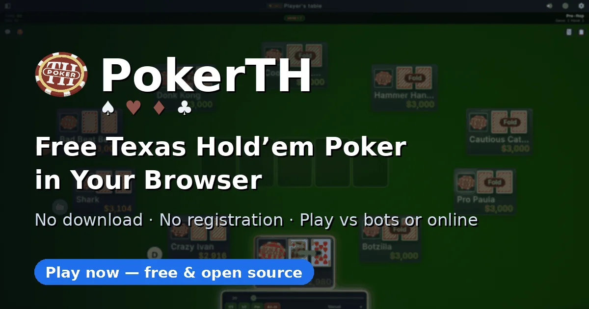 PokerTH Web official artwork
