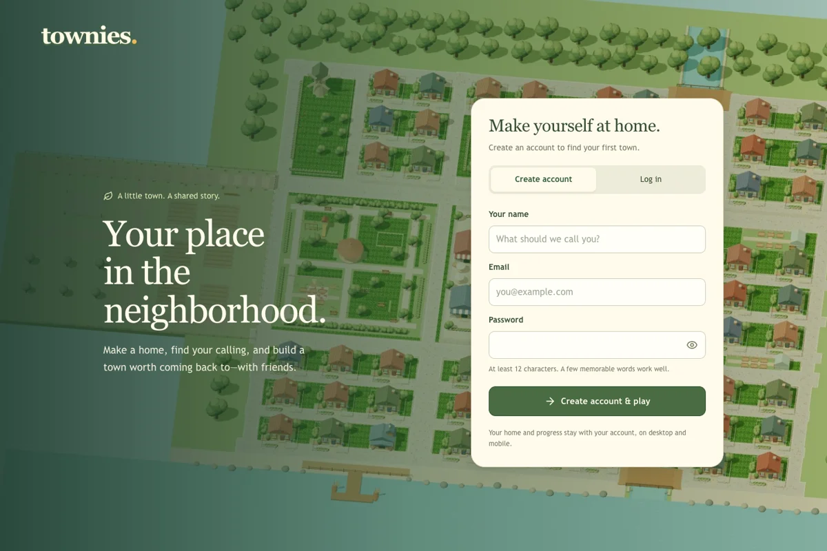 Townies screenshot